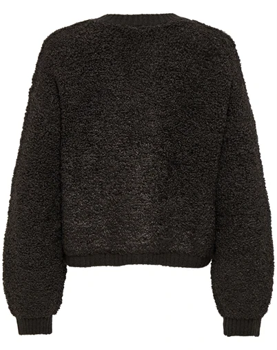 JDY - JDYEira Life O-Neck Cardigan - Chocolate Torte